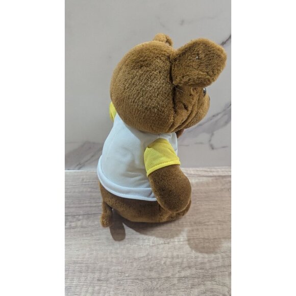 Vintage Kangaroo plush Toy With "Love The World" Shirt  10" - Picture 3 of 8